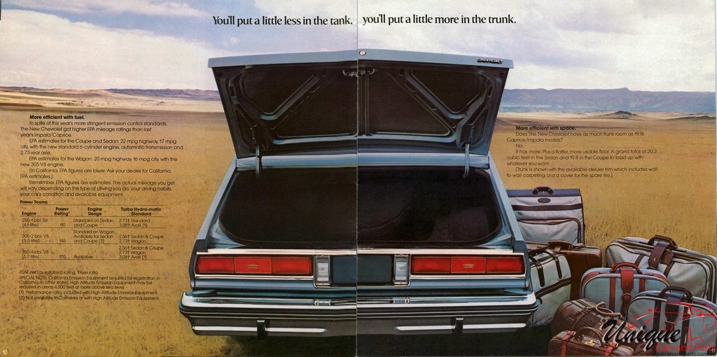 1977 Chevrolet Full-Size Brochure Page 13